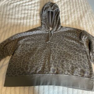 Leopard Print Hoodie